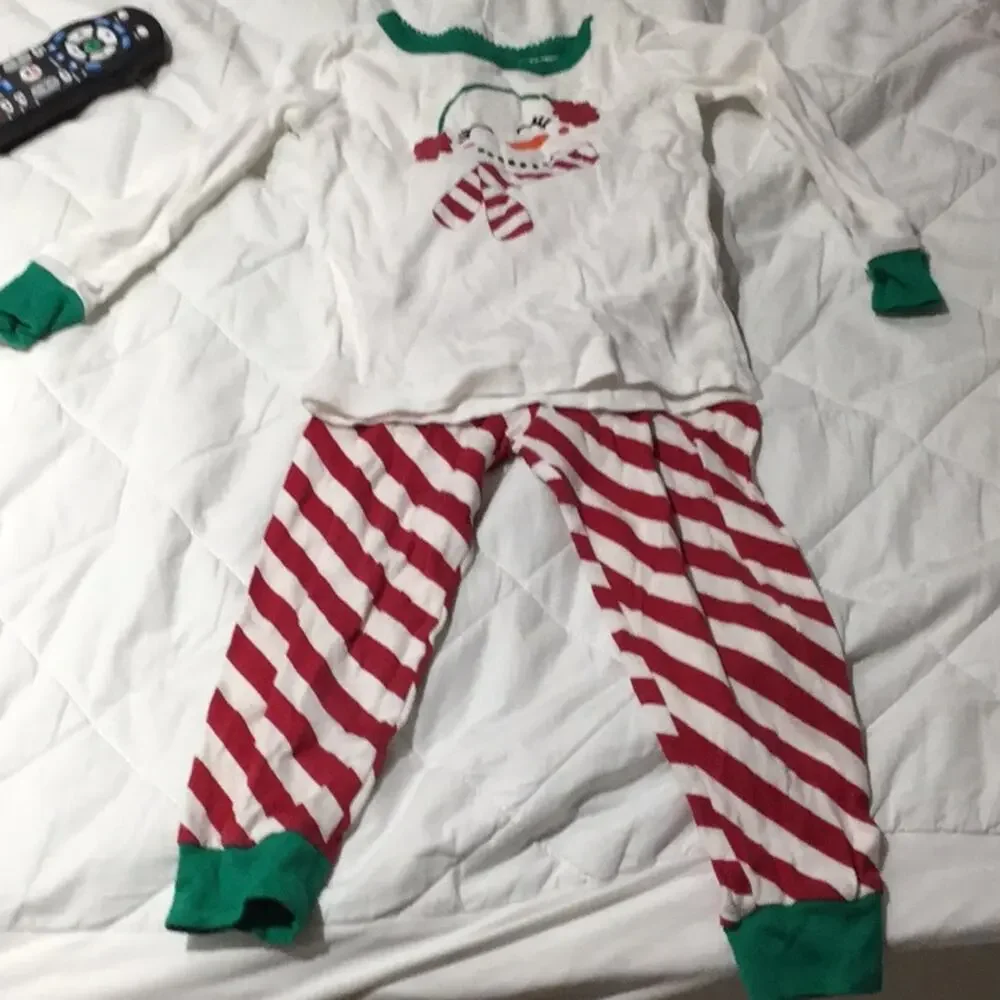 Gymboree Snowman winter jammies 2T worn once